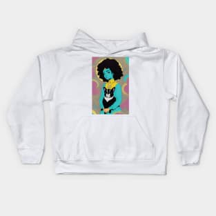 Bleu Goddess Kids Hoodie